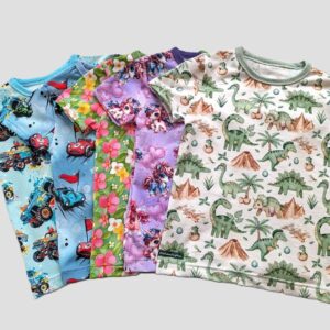 kortärmade t-shirtar