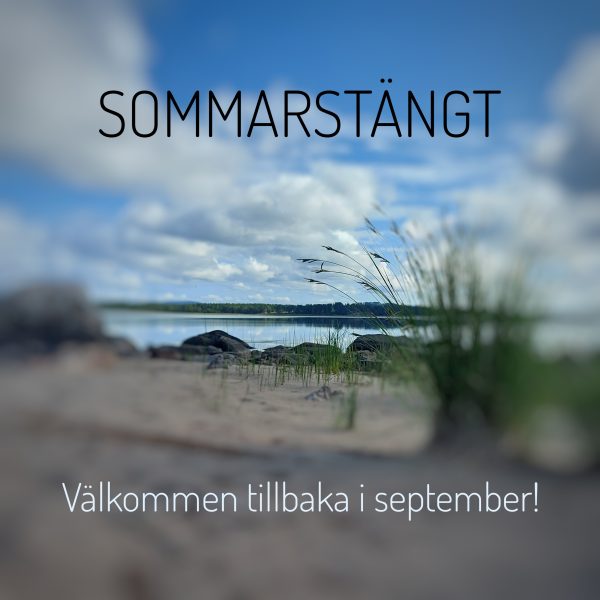 Sommarstängt