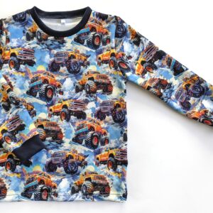 Sweatshirt monstertruckar