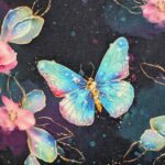 Fjärilar och blommor