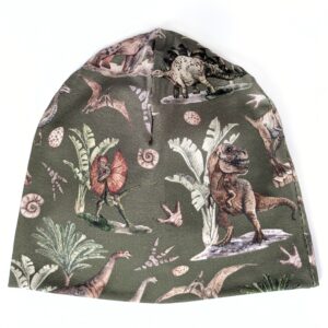 Mössa med dinosaurier 6-8 år