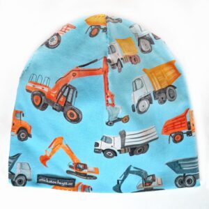 mössa med byggfordon 4-6 år