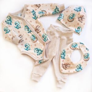 babyset med dinosaurier