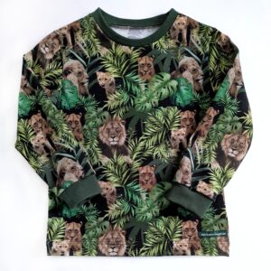 t-shirt med lejon stl 98