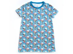 Tunika/klänning med kort ärm