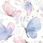 Pastellfjärilar