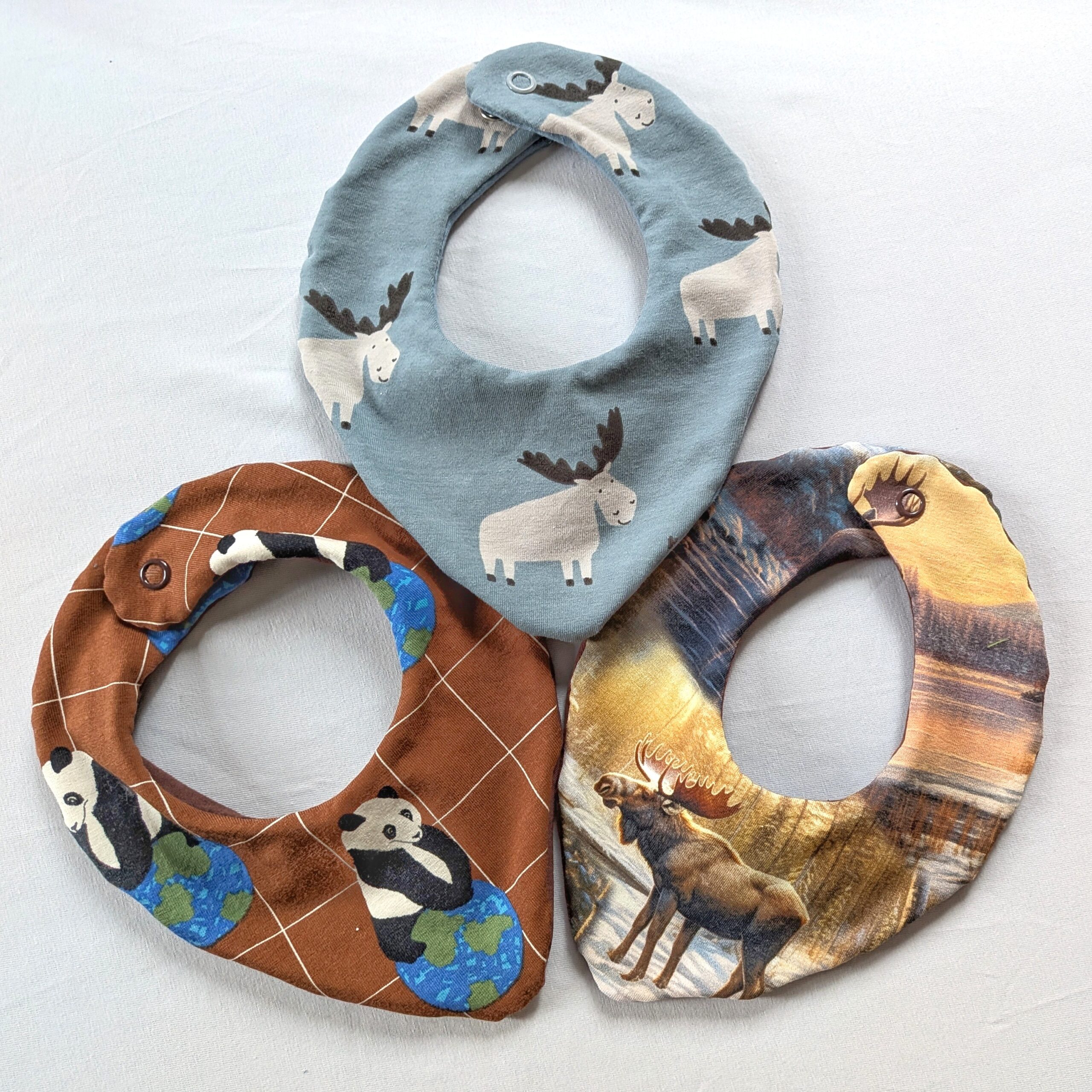 . Dregglisar 3-pack – Älgar och pandor