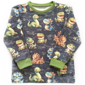 t-shirt med dinosaurier lång ärm t-shirt med dinosaurier lång ärm